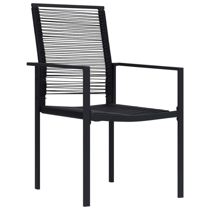 havelamper 4 stk. PVC-rattan sort