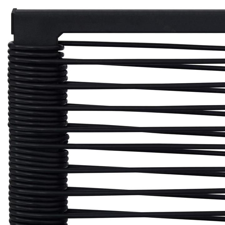 havelamper 4 stk. PVC-rattan sort