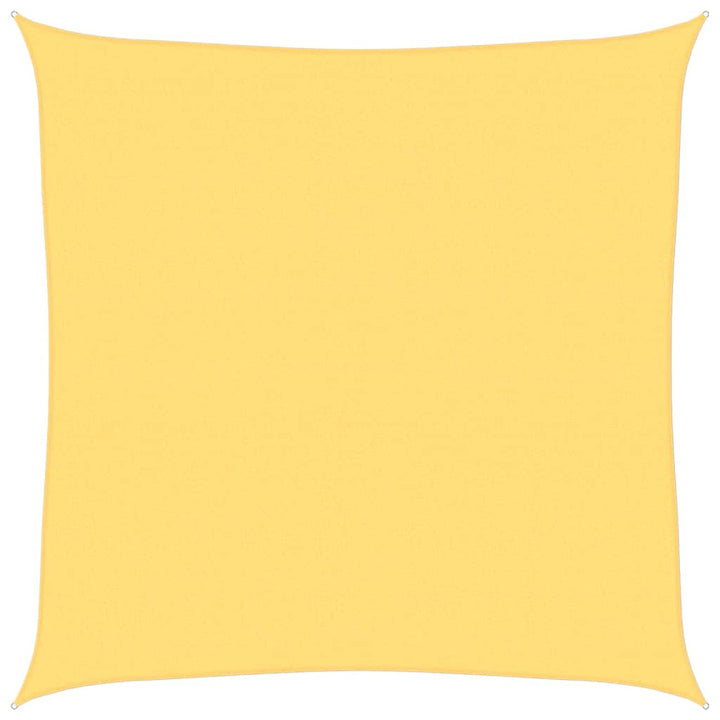 solsejl 7x7 m 160 g/m² HDPE beige