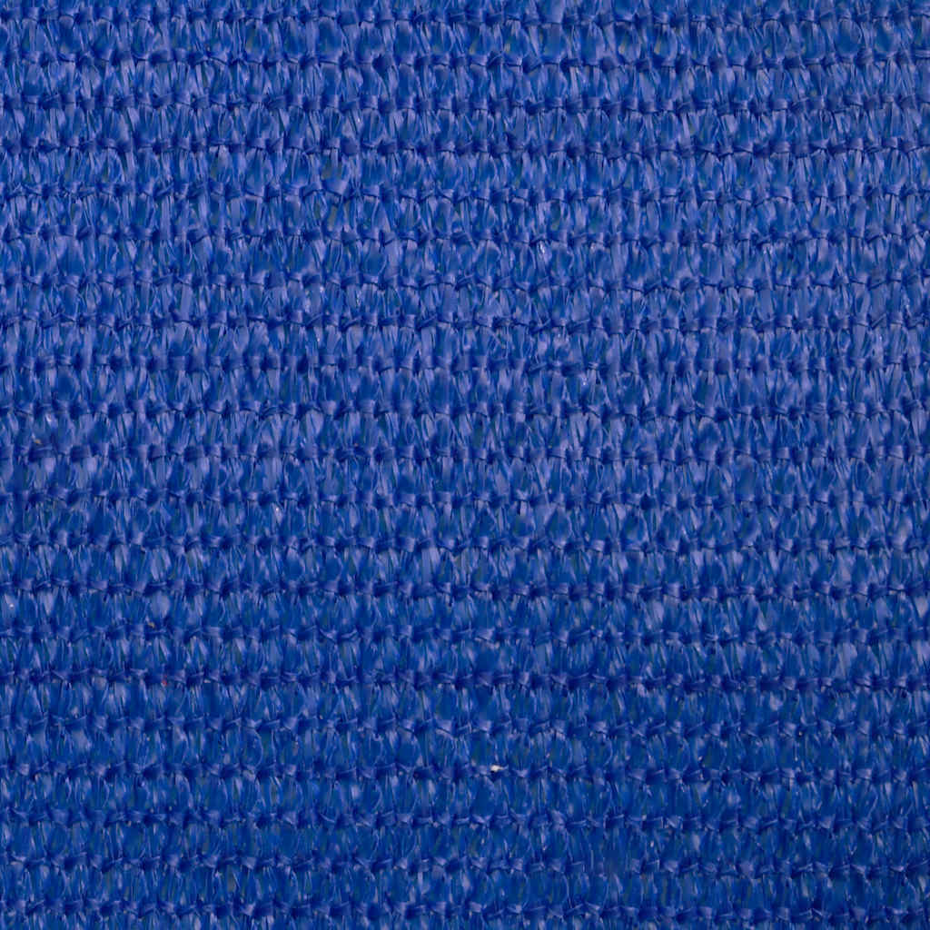 solsejl 5x8 m 160 g/m² HDPE rektangulær blå