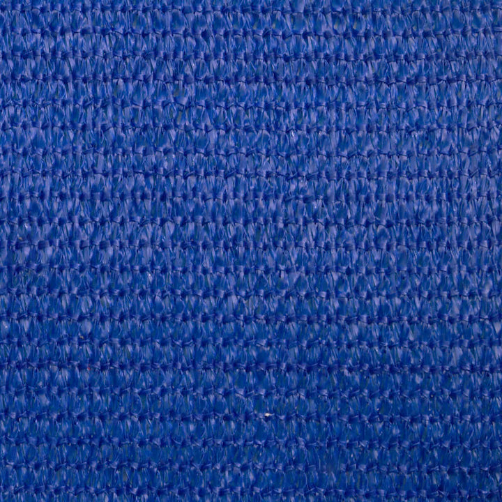 solsejl 5x8 m 160 g/m² HDPE rektangulær blå