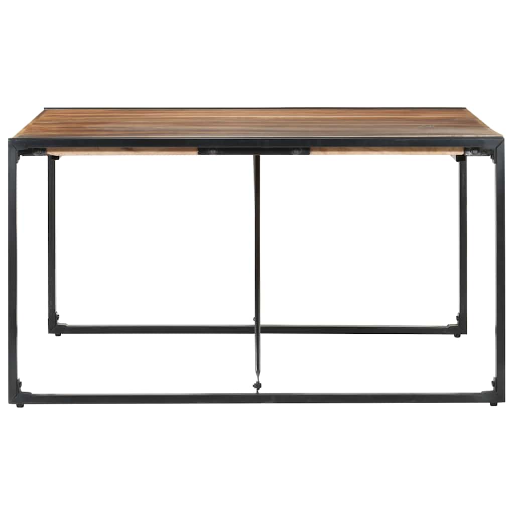 spisebord 140x140x75 cm massivt træ
