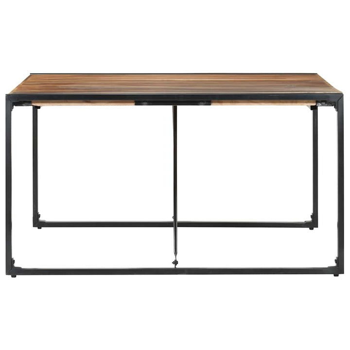 spisebord 140x140x75 cm massivt træ