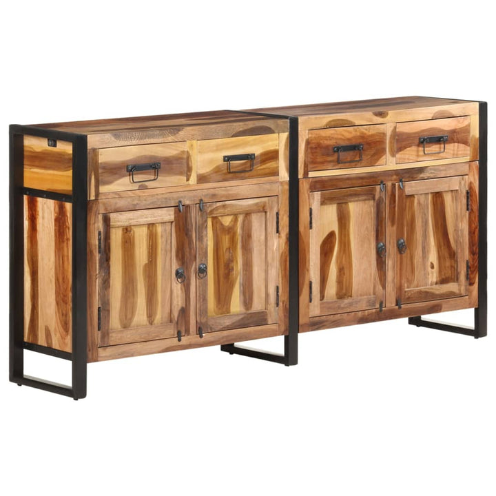 skænk 172x35x80 cm massivt akacietræ med honningfarvet finish