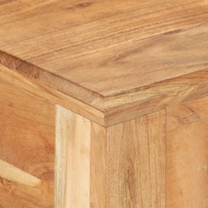 skrivebord 110x50x75 cm massivt genbrugstræ