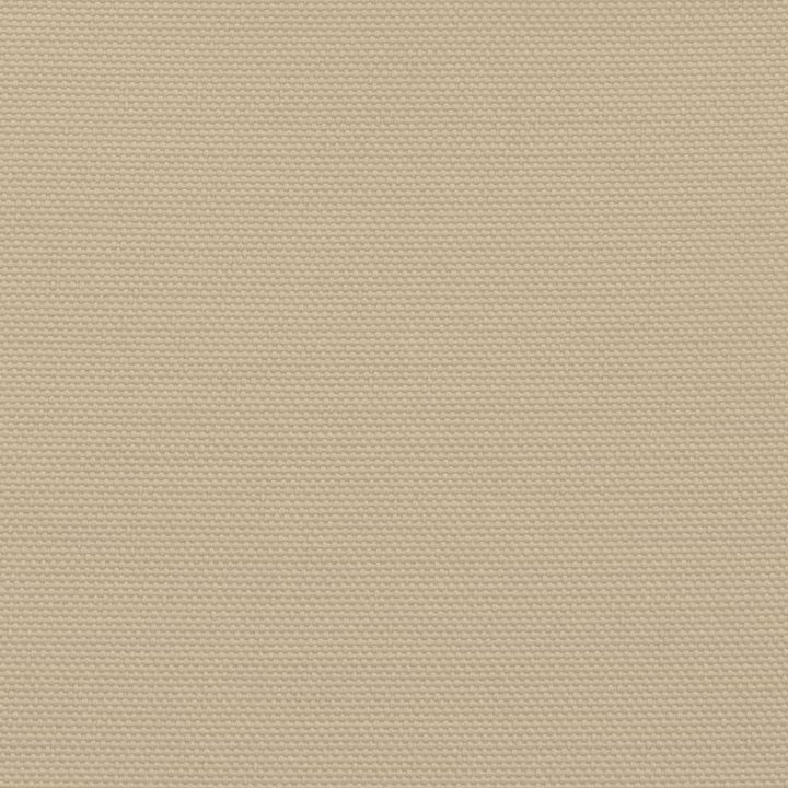solsejl 7x7 m firkantet oxfordstof beige