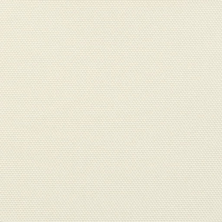 solsejl 5x7 m rektangulær oxfordstof cremefarvet