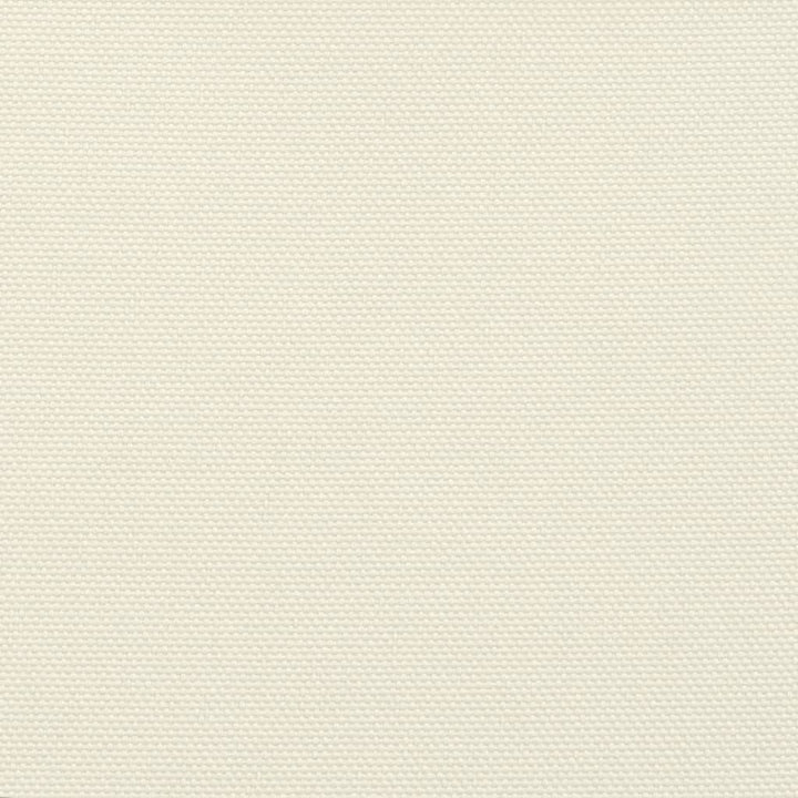 solsejl 5x8 m rektangulær oxfordstof cremefarvet