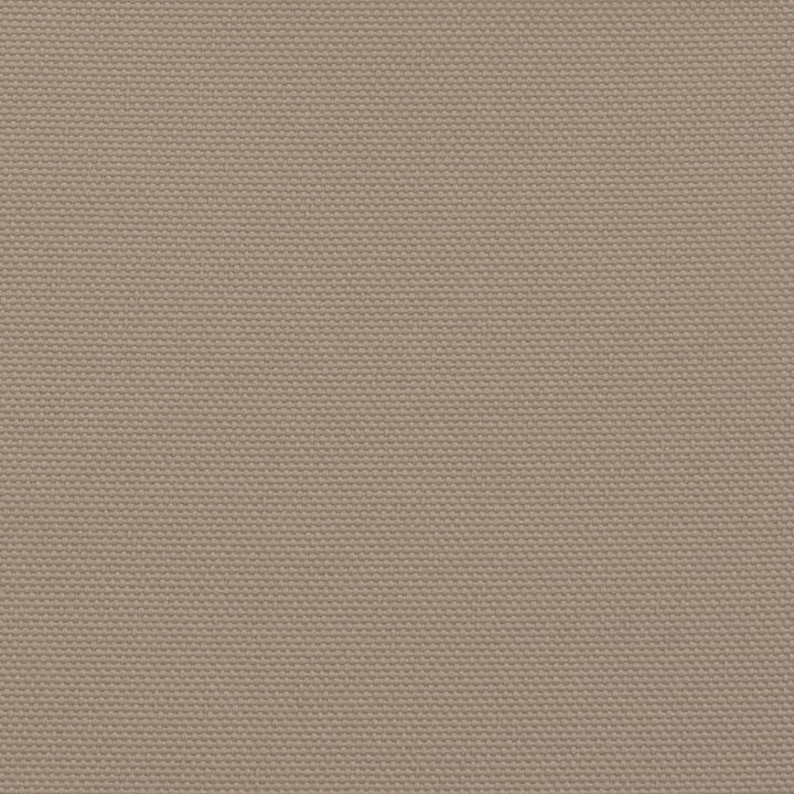 solsejl 5x6 m rektangulær oxfordstof gråbrun
