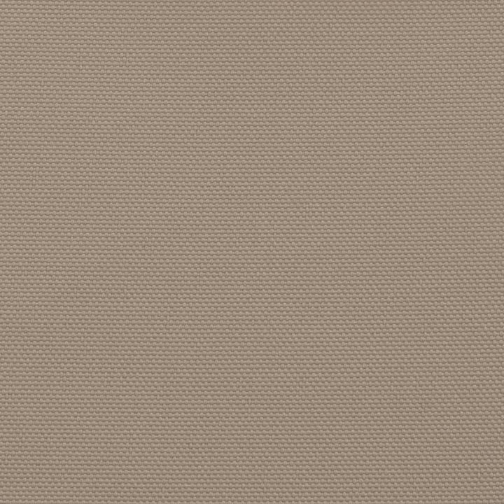 solsejl 5x8 m rektangulær oxfordstof gråbrun