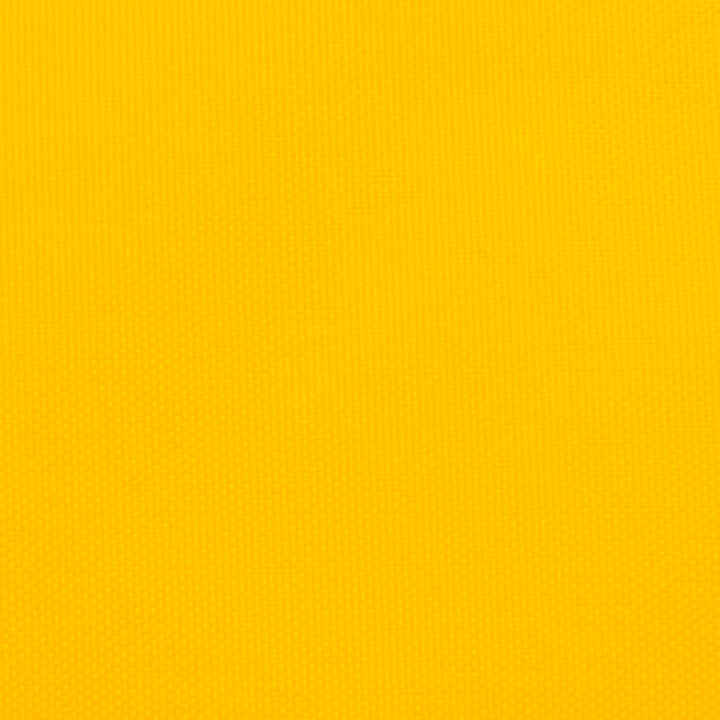 solsejl 5x8 m rektangulær oxfordstof gul