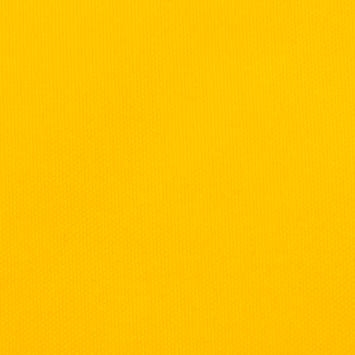 solsejl 6x7 m rektangulær oxfordstof gul