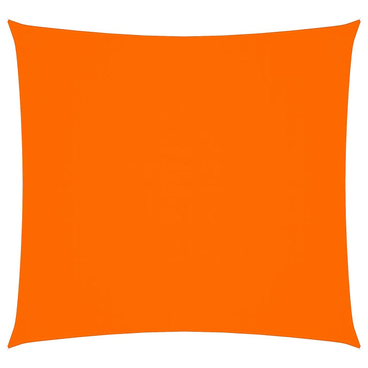 solsejl 5x5 m firkantet oxfordstof orange