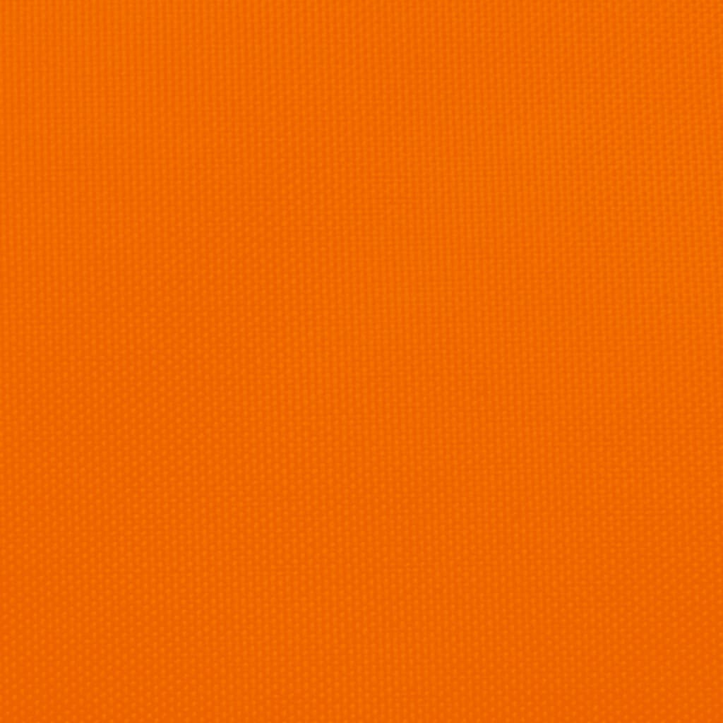 solsejl 7x7 m oxfordstof firkantet orange