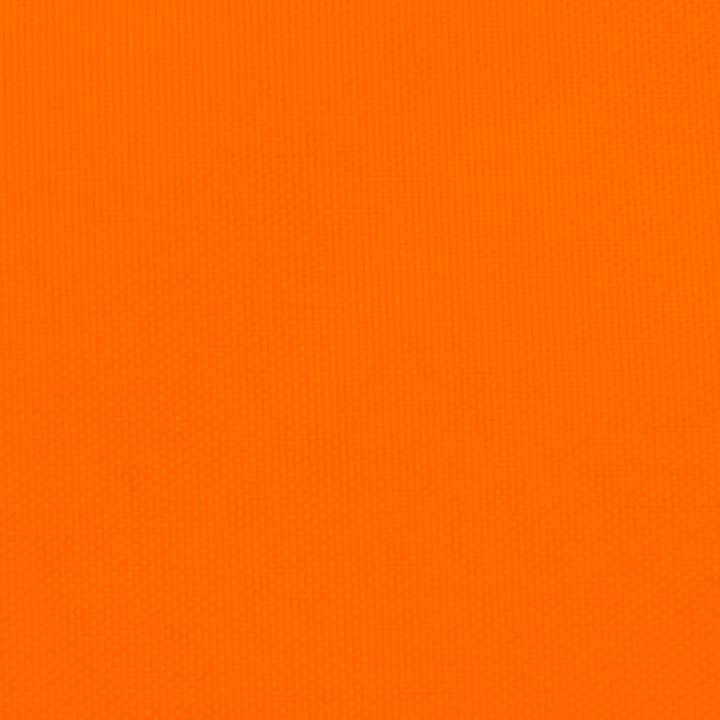 solsejl 6x7 m rektangulær oxfordstof orange