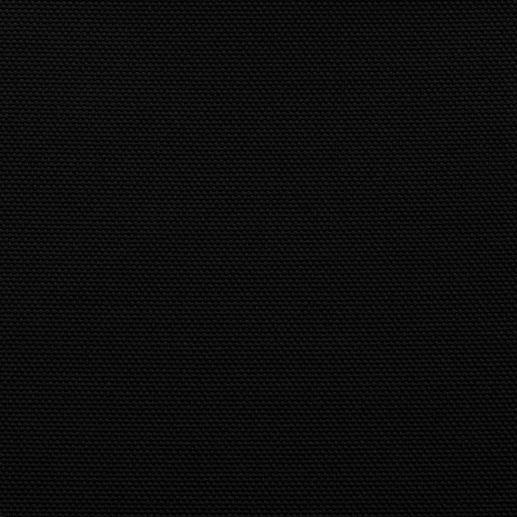solsejl 5x8 m rektangulær oxfordstof sort