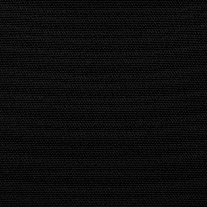 solsejl 6x7 m rektangulær oxfordstof sort