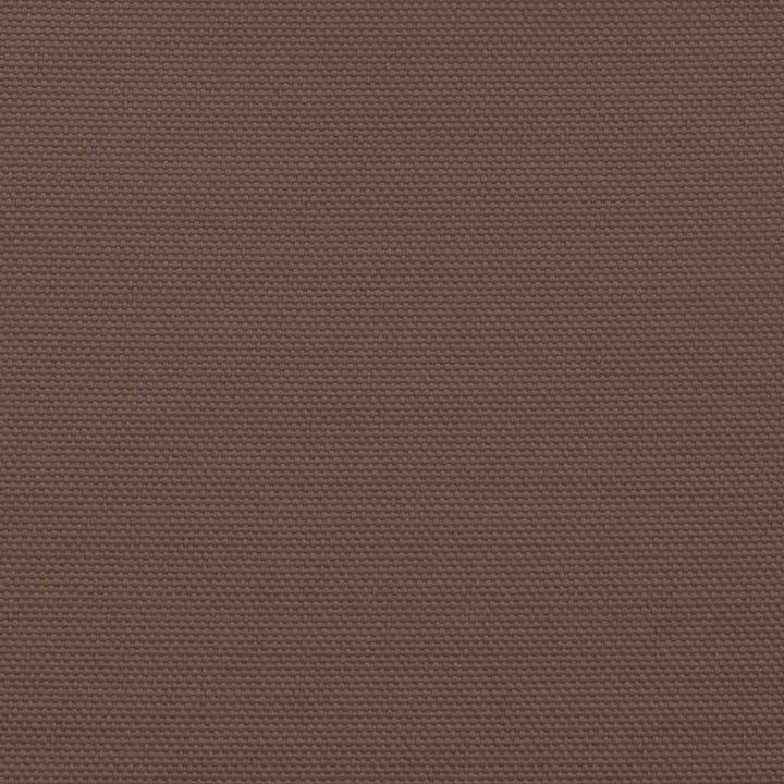 solsejl 6x6 m firkantet oxfordstof brun