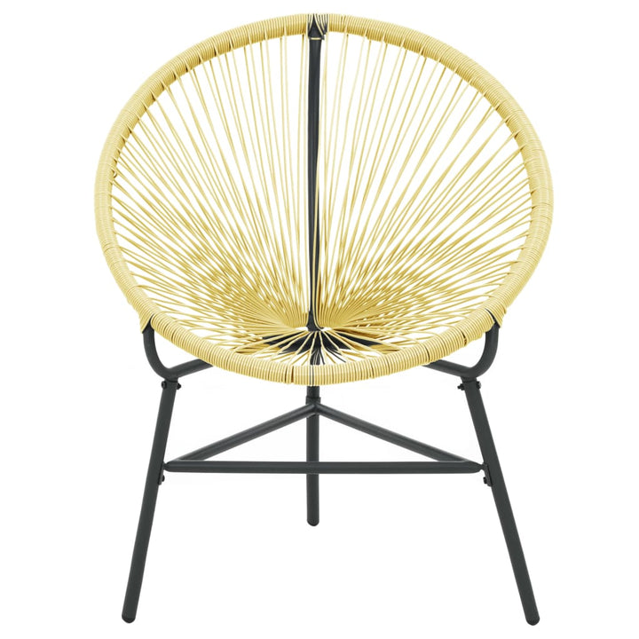 Acapulco-stol polyrattan beige