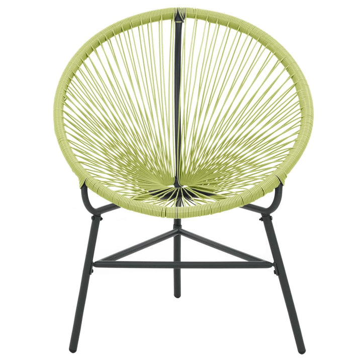 Acapulco-havestol polyrattan grøn