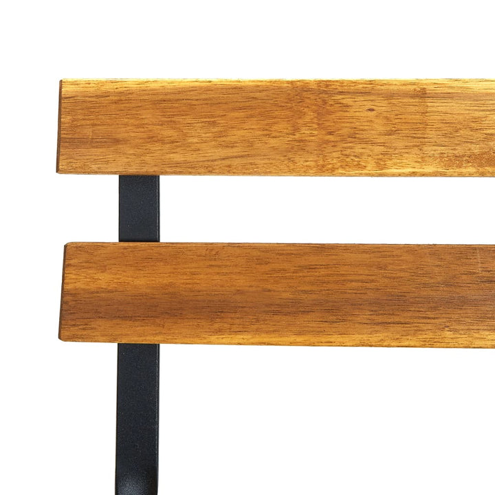 foldbare bistrostole 4 stk. massivt akacietræ