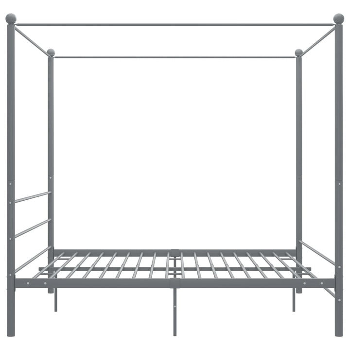 sengestel til himmelseng 180x200 cm metal grå