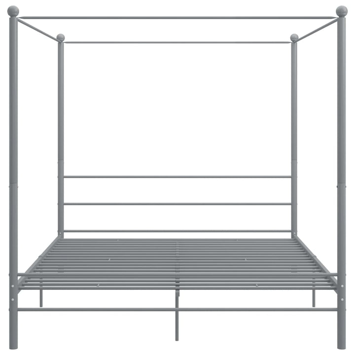 sengestel til himmelseng 180x200 cm metal grå