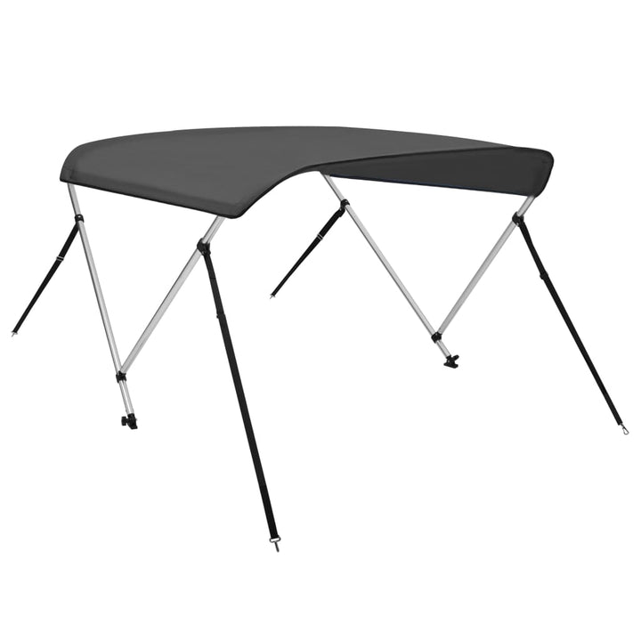 biminitop med 2 buer 180x130x110 cm antracitgrå