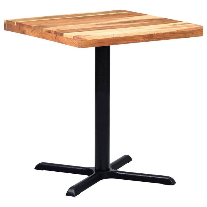 bordben til bistrobord 76x76x72 cm støbejern sort
