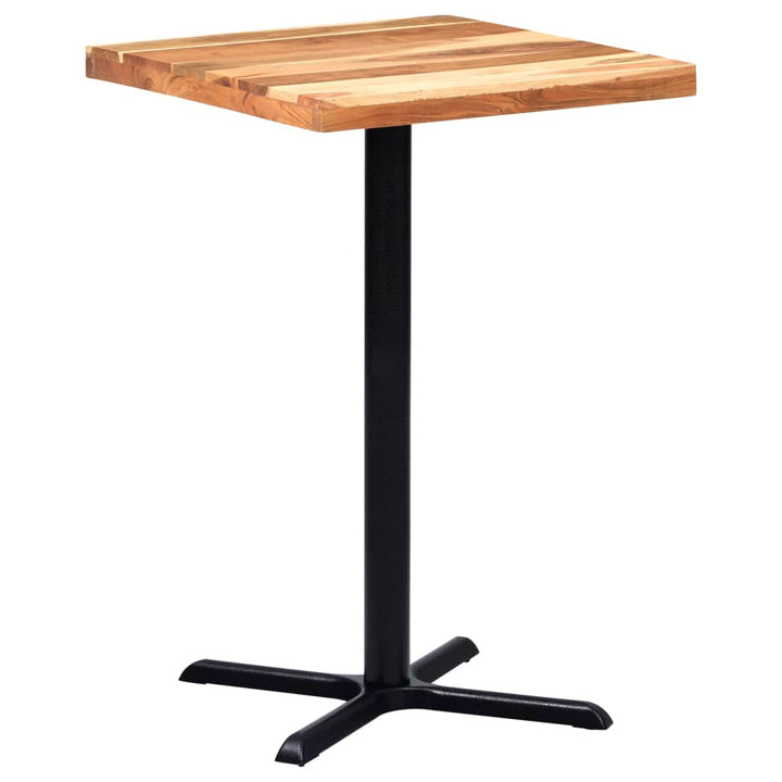 bordben til bistrobord 76x76x107 cm støbejern sort