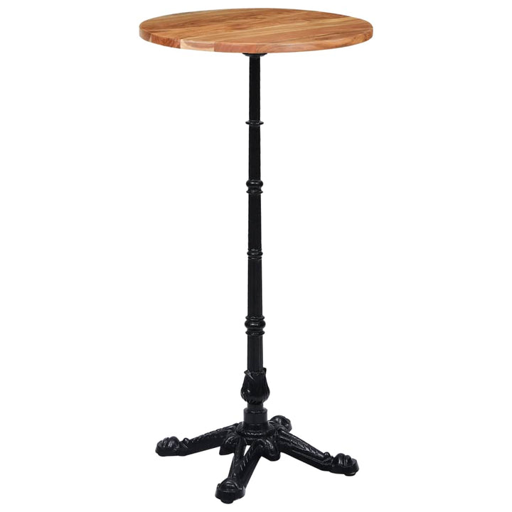 bordben til bistrobord 52x52x108 cm støbejern sort