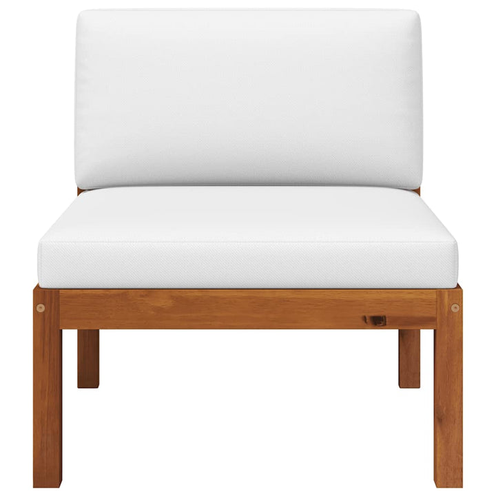 havesofa med hynder træ akacie og reb
