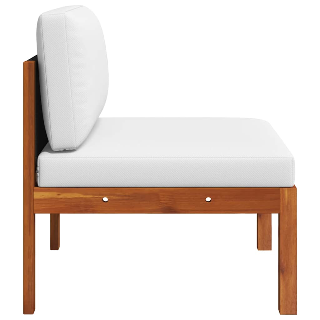 havesofa med hynder træ akacie og reb