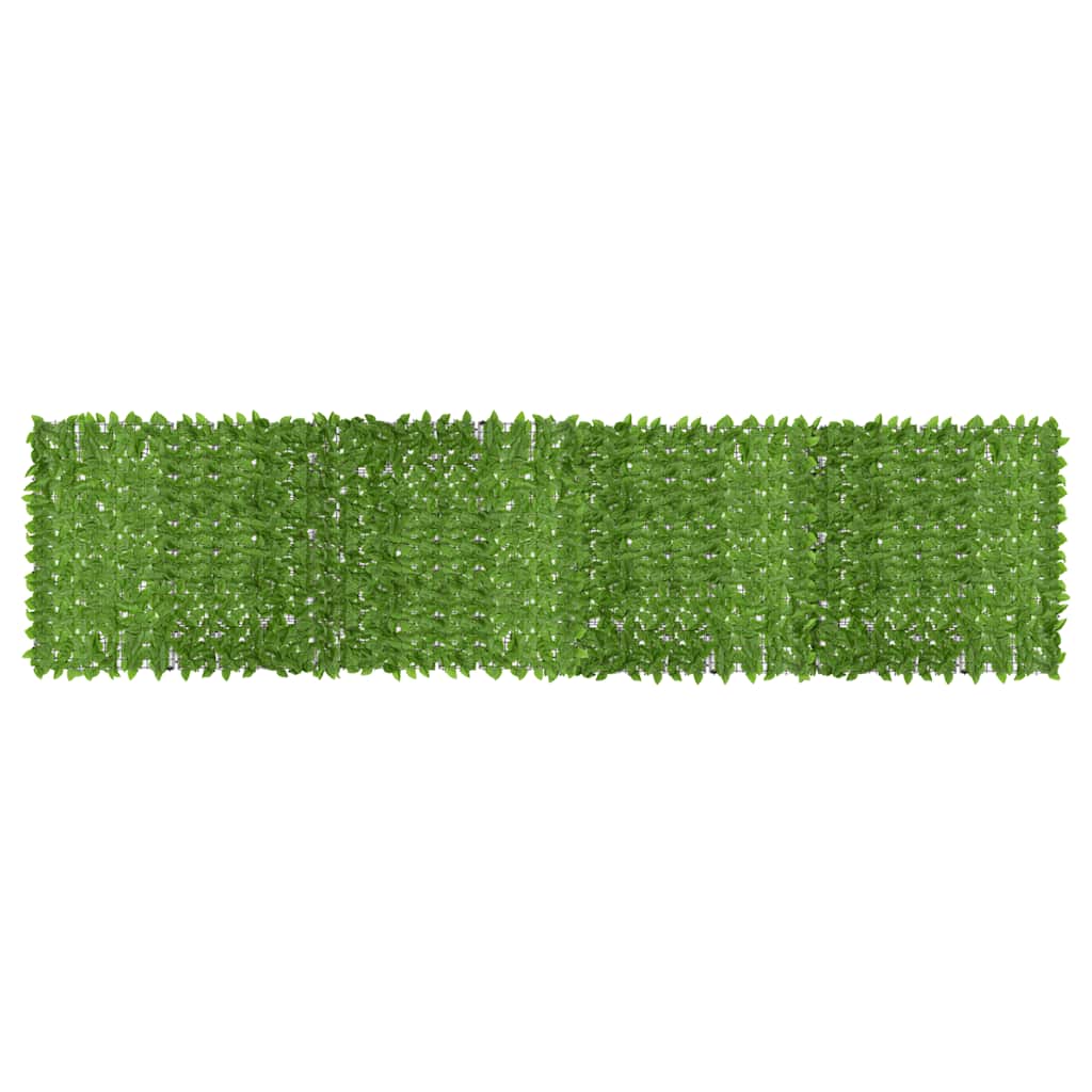 altanafskærmning 600x150 cm grønne blade