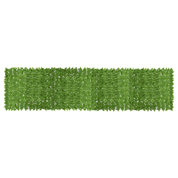 altanafskærmning 600x150 cm grønne blade