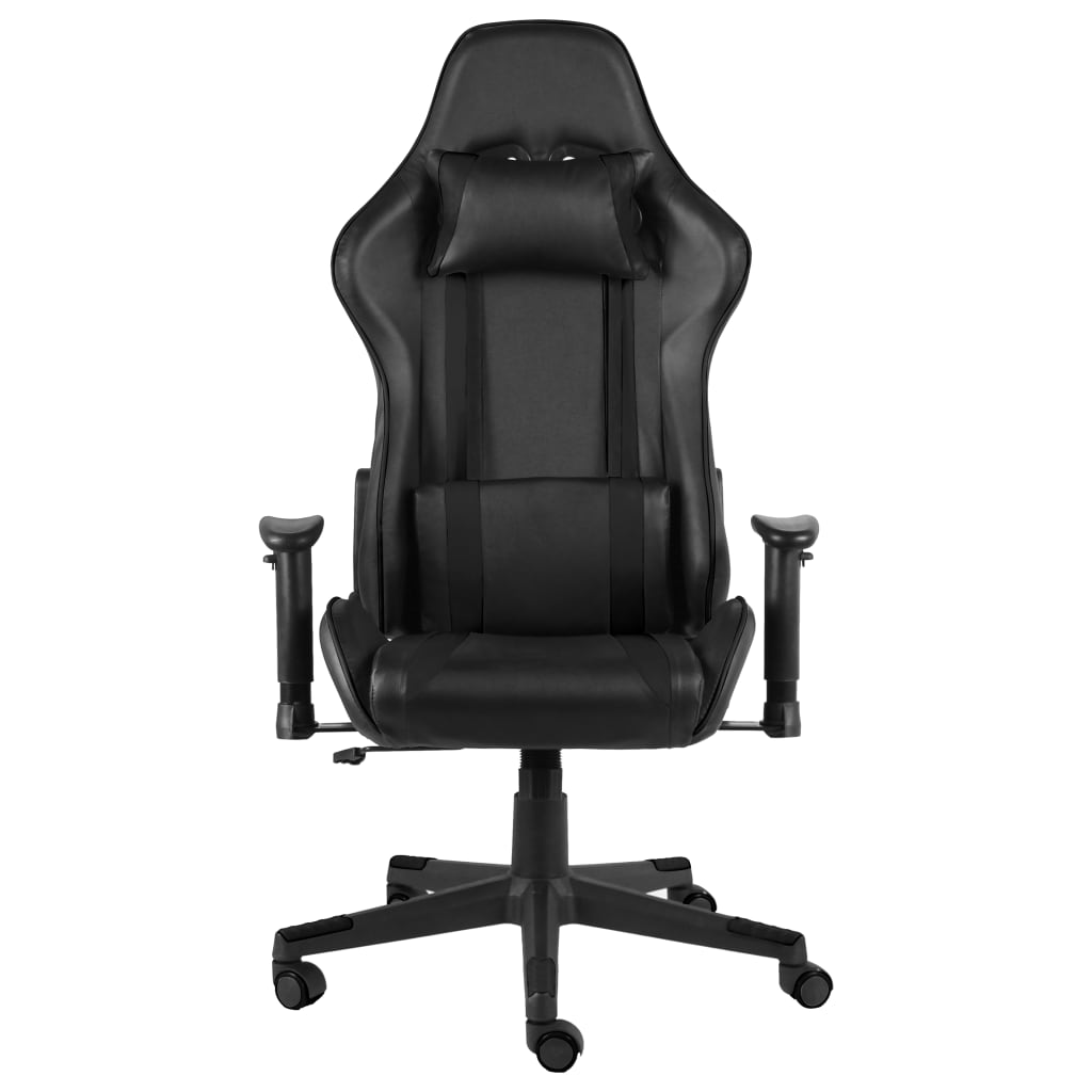 drejelig gamingstol PVC sort