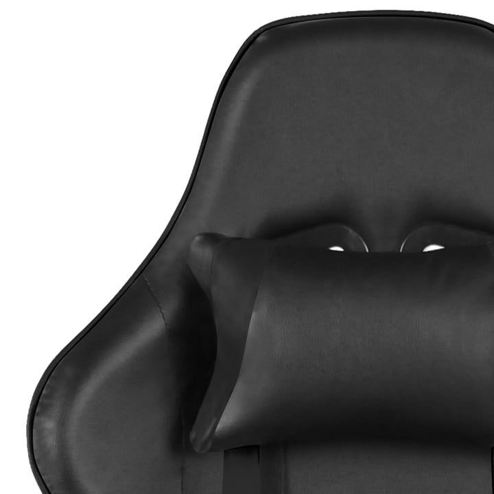 drejelig gamingstol PVC sort