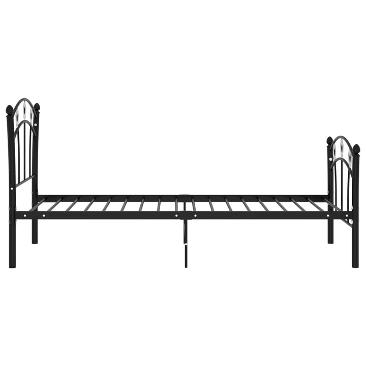 sengestel 90x200 fodbolddesign metal sort