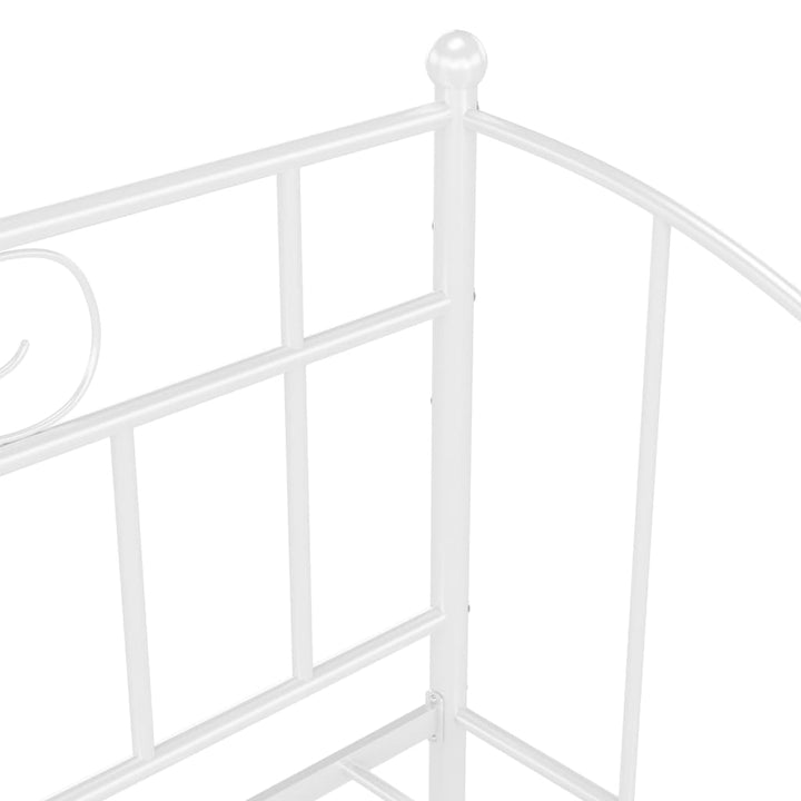 sengestel til sovesofa 90x200 cm metal hvid