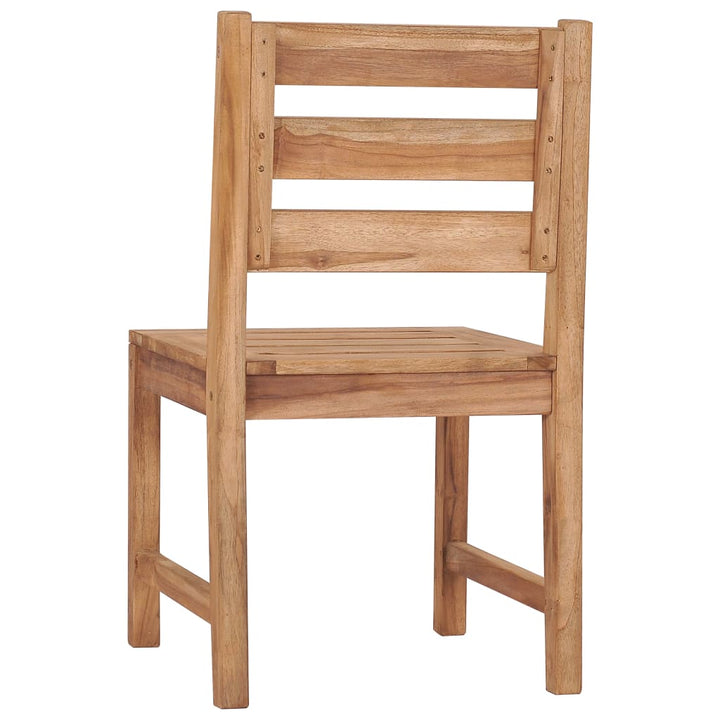 havestole 2 stk. massivt teaktræ