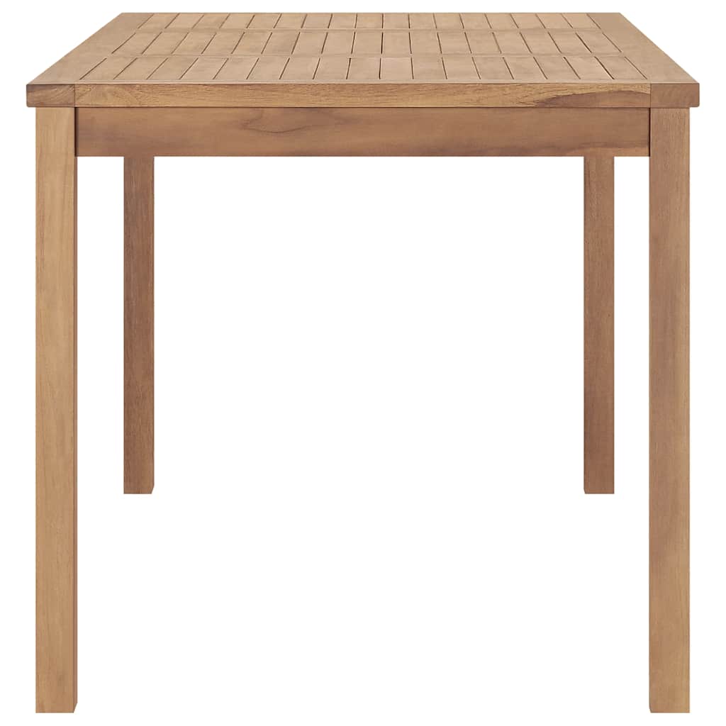 havebord 160x80x77 cm massivt teaktræ