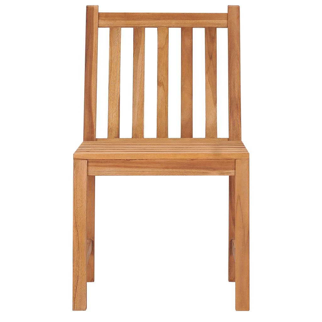 5-delt havespisesæt 150x90 cm massivt teaktræ