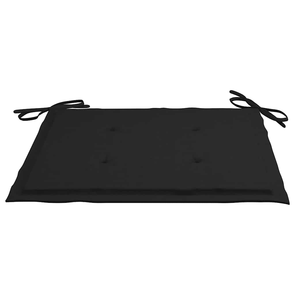 foldbare havestole 2 stk. med hynder bambus