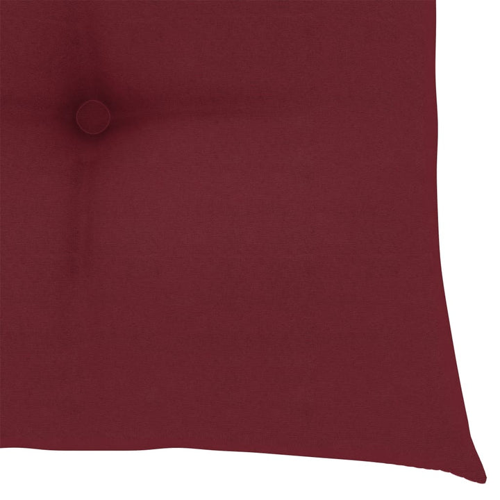 foldbare havestole 2 stk. med hynder bambus