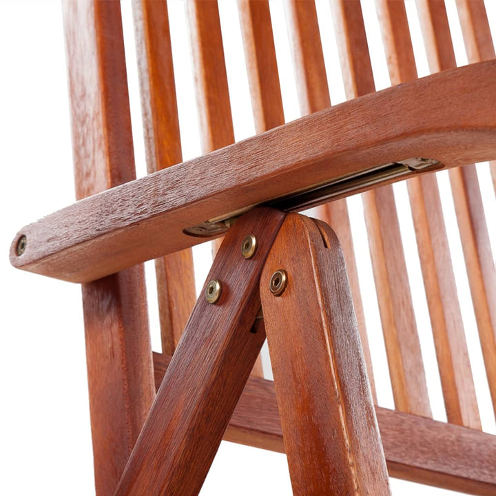 foldbare havestole 4 stk. massivt akacietræ