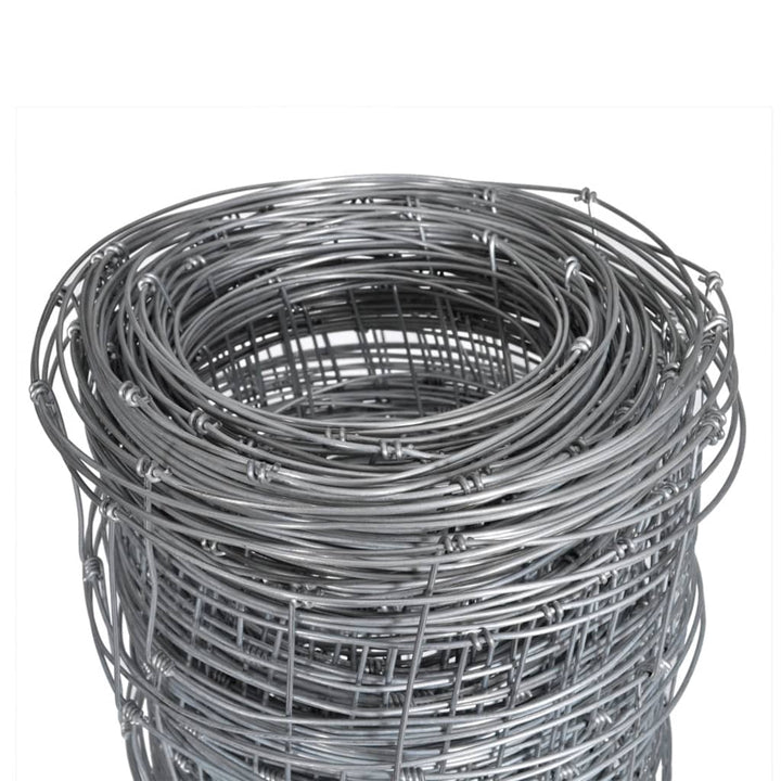 havehegn 50x1,5 m galvaniseret stål sølvfarvet