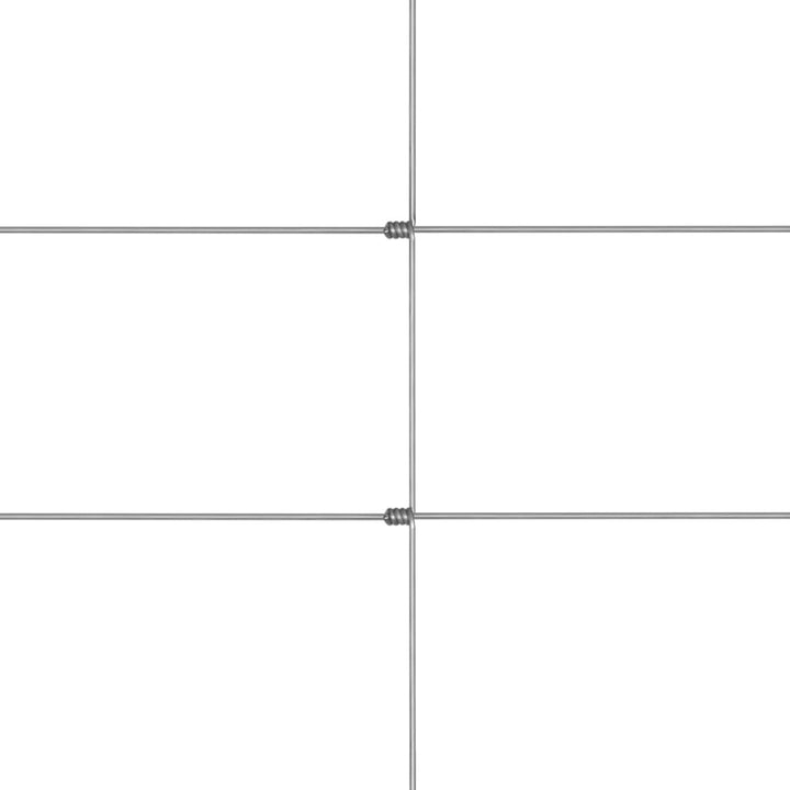 havehegn 50x1,25 m galvaniseret stål sølvfarvet