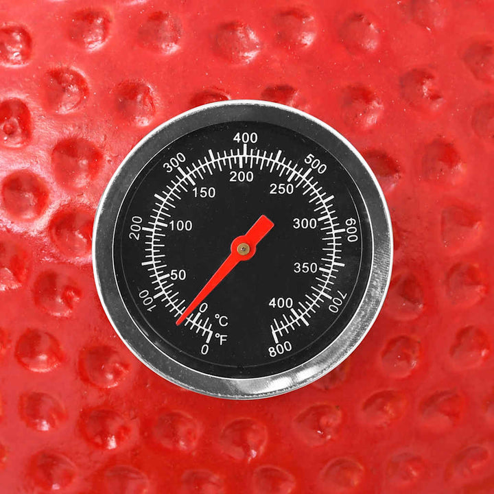 Kamado-røgegrill 76 cm keramisk