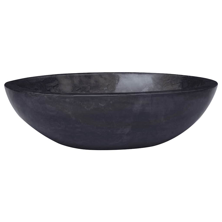 håndvask 53x40x15 cm marmor sort