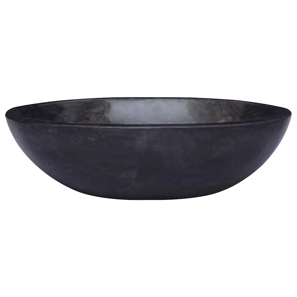 håndvask 53x40x15 cm marmor sort